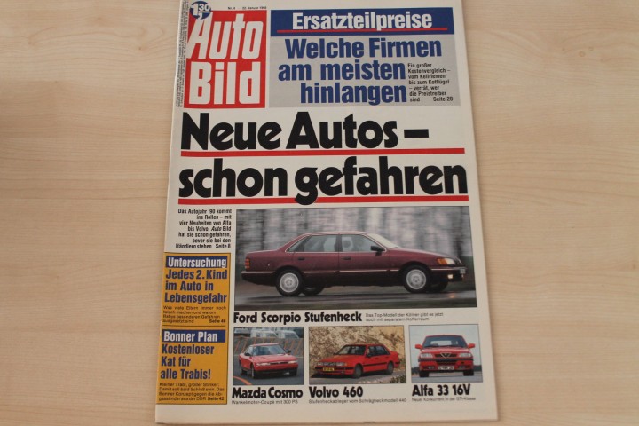 Deckblatt Auto Bild (04/1990)
